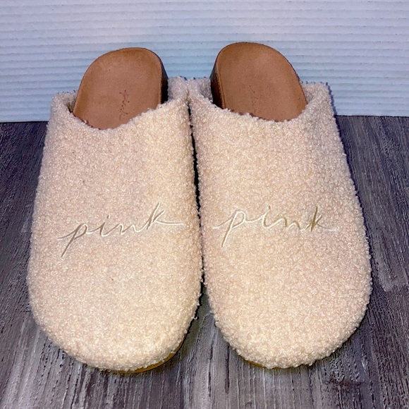 Victoria Secrets Pink Clogs - Picture 2 of 9